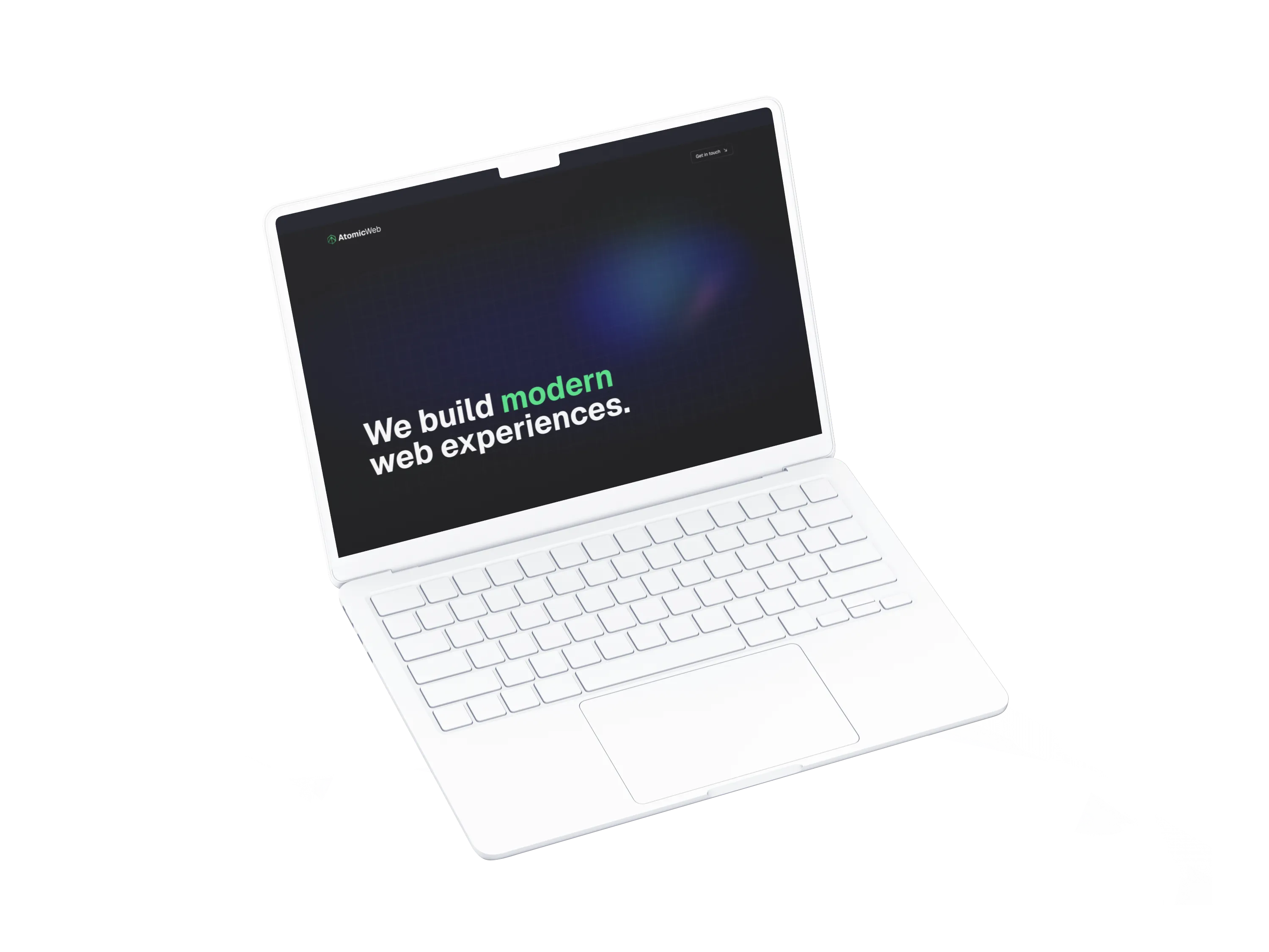 Atomic Web on a MacBook